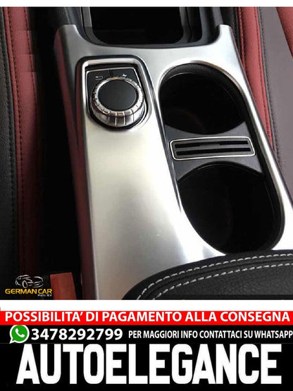 For Mercedes CLA, A and GLA chrome frame cup holder panel center console 