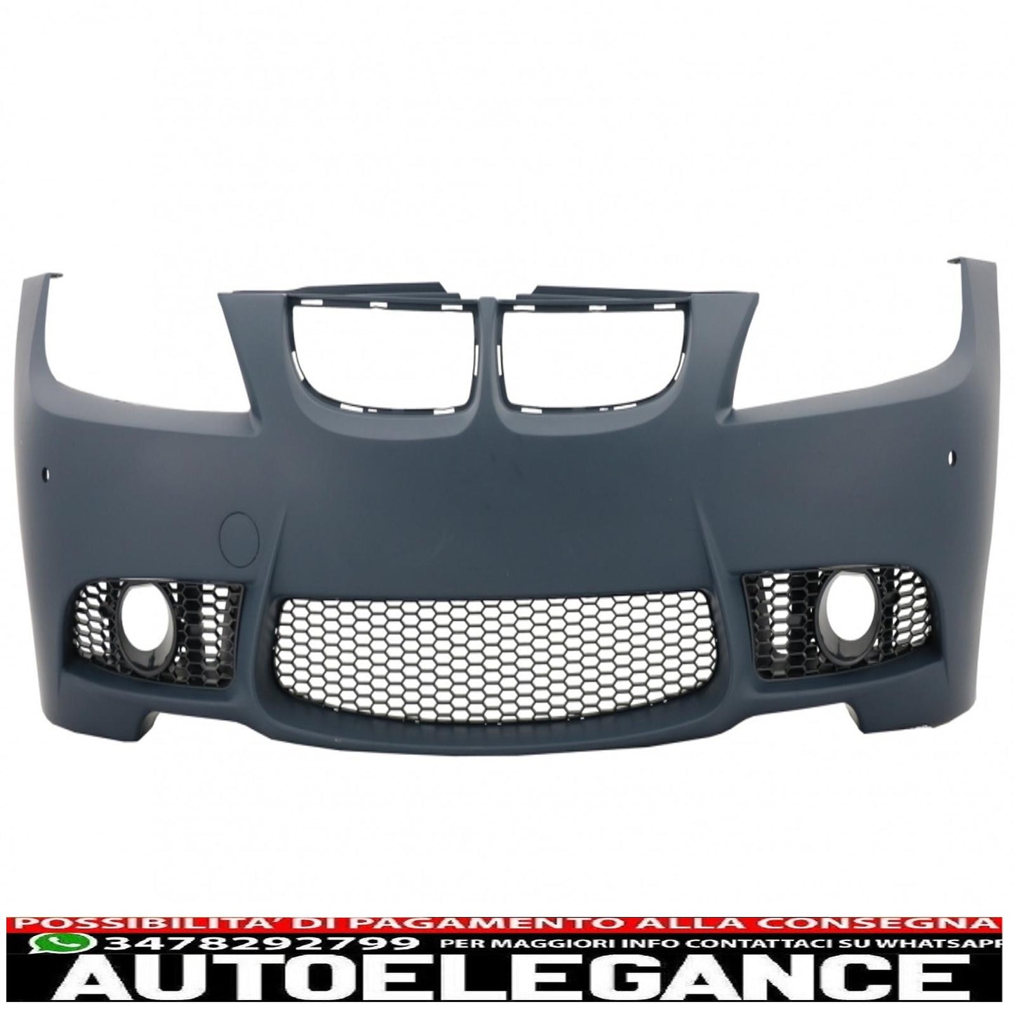 kit carrozzeria adatto per bmw 3er e90 (2004-2008) (non lci) design m3 senza fendinebbia con minigonne laterali