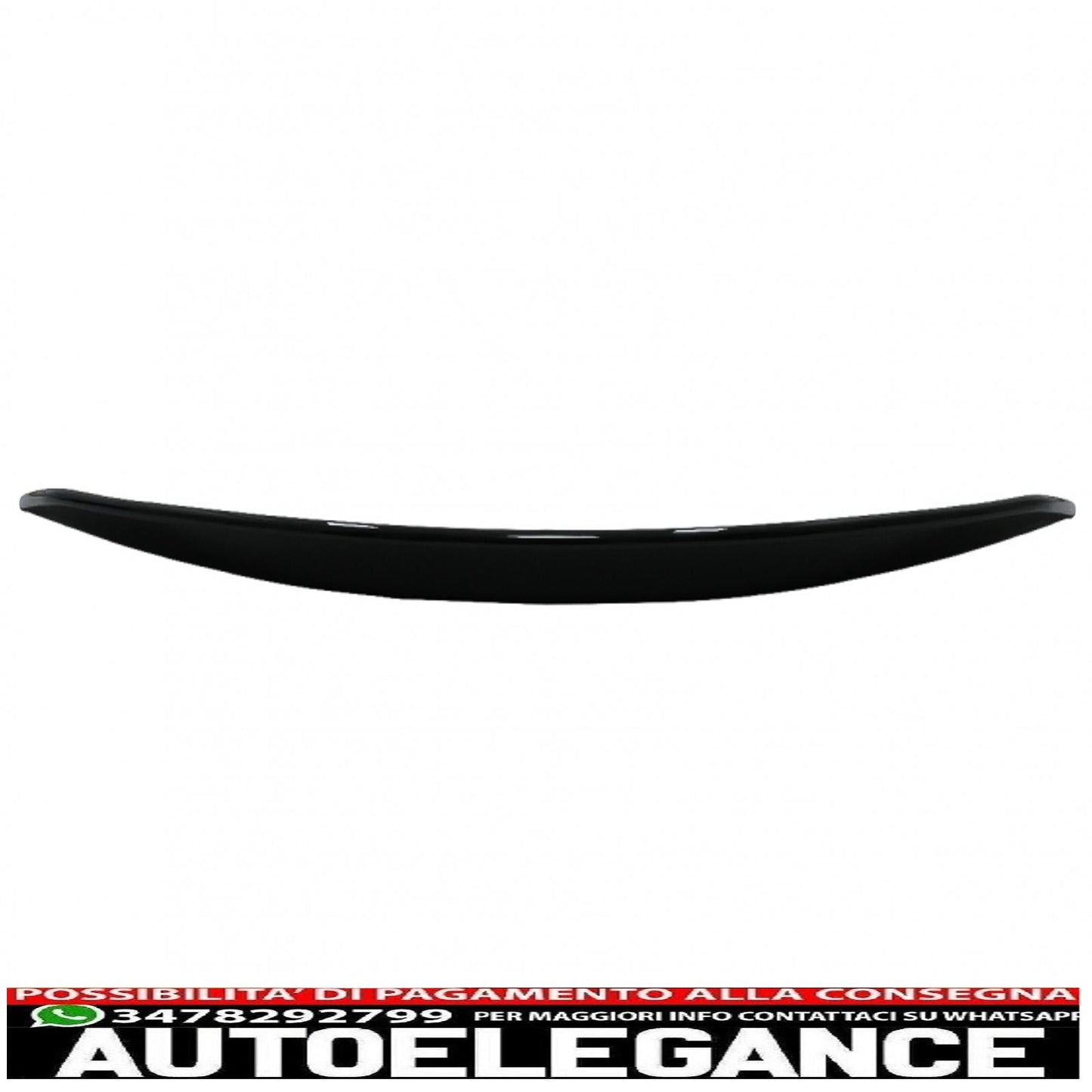 Boot Spoiler Suitable For Mercedes E Class C238 Coupe (2016-up) Piano Black 