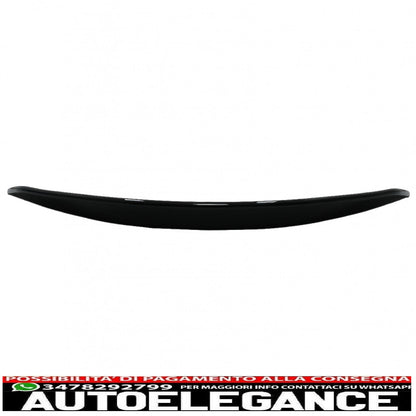 Boot Spoiler Suitable For Mercedes E Class C238 Coupe (2016-up) Piano Black 