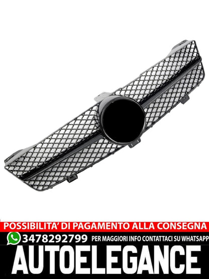 Griglia sportiva per Mercedes W219 CLS 2008-2010 nero lucido AMG LOOK
