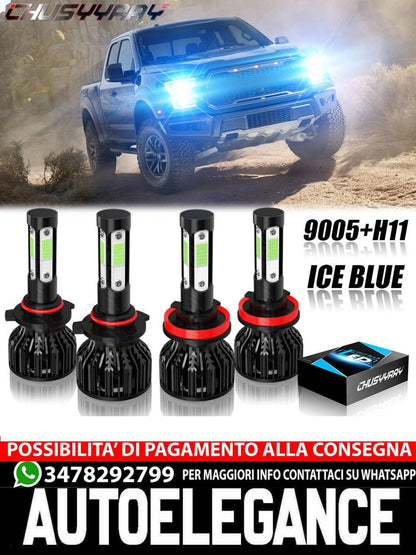 4 Pz PER Nissan Quest2011 2012 2013-2017ha condotto il kit di lampadine per fari