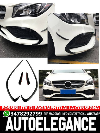 SPOILER ANTERIORE FLAPS SPOILER adatto per Mercedes C117 classe CLA FACELIFT