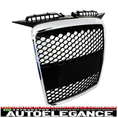 griglia anteriore senza badge adatta per audi a3 8p (2004-2007) rs design