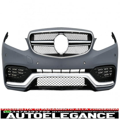 body kit suitable for mercedes w212 e-class facelift (2013-up) e63 design with exhaust tips