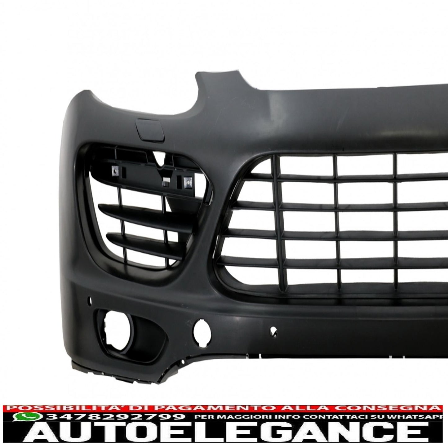 front bumper suitable for porsche cayenne 958 92a pre-facelift (06.2010-08.2014) 