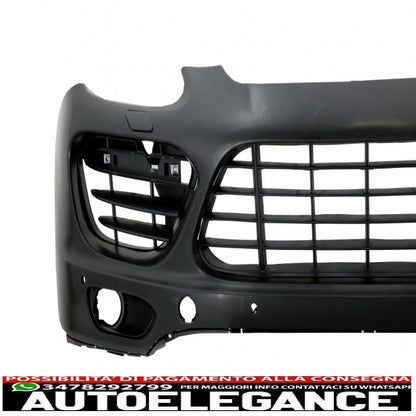 front bumper suitable for porsche cayenne 958 92a pre-facelift (06.2010-08.2014) 