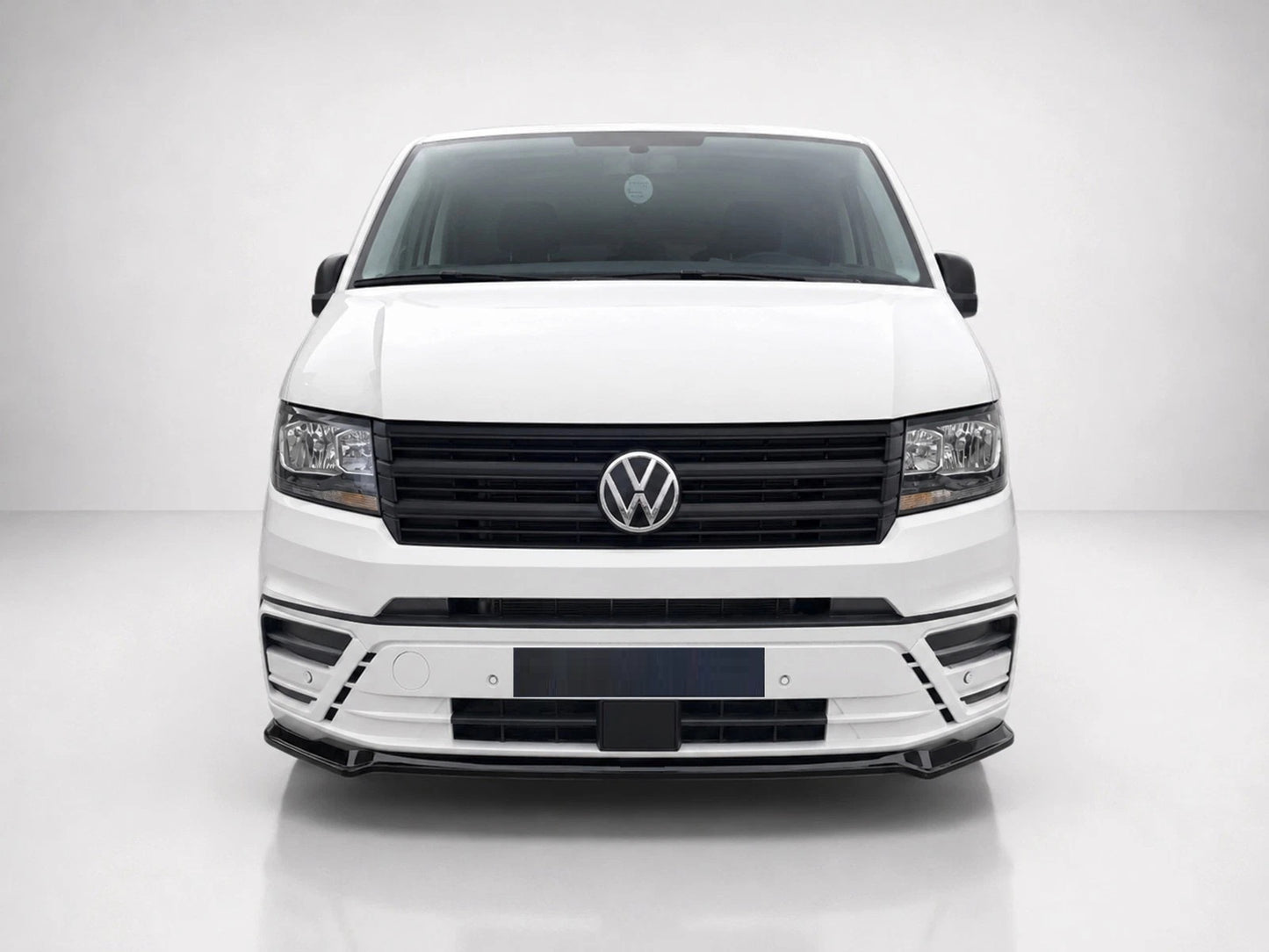 👉Splitter anteriore Volkswagen Crafter MK2 (2017-) / MAN TGE ABS nero lucido👈