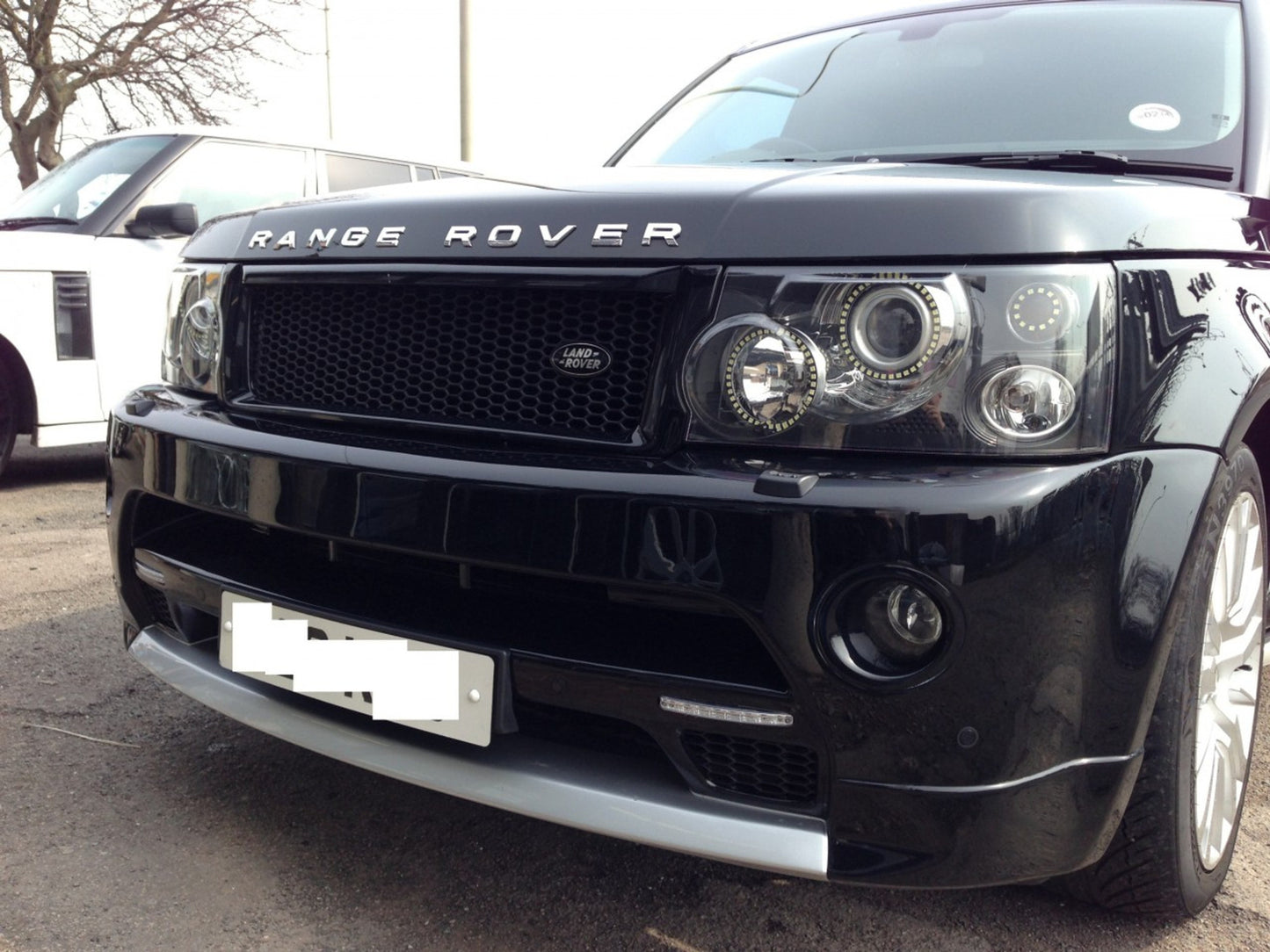 ✨Front Grille for Range Rover Sport L320 05-09 Autobiography Look Black✨