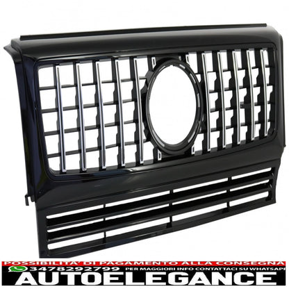 griglia anteriore adatta per mercedes classe g w463 (1990-2014) nuovo design g63 gt-r panamericana