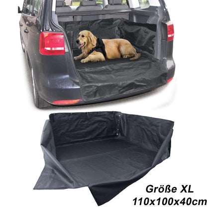 Boot mat, boot liner, blanket, tub with loading edge protection XL 110x100x40cm