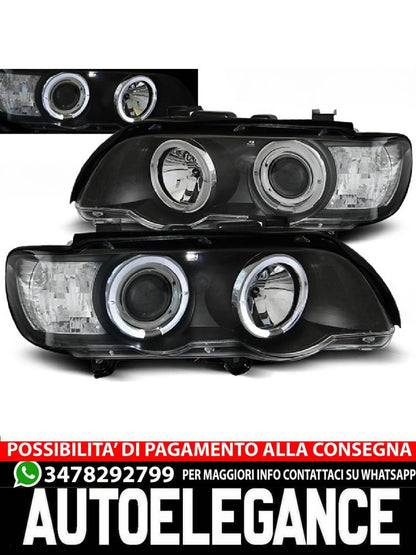 FARI ANGEL EYES NERO per BMW X5 E53 09.99-10.03