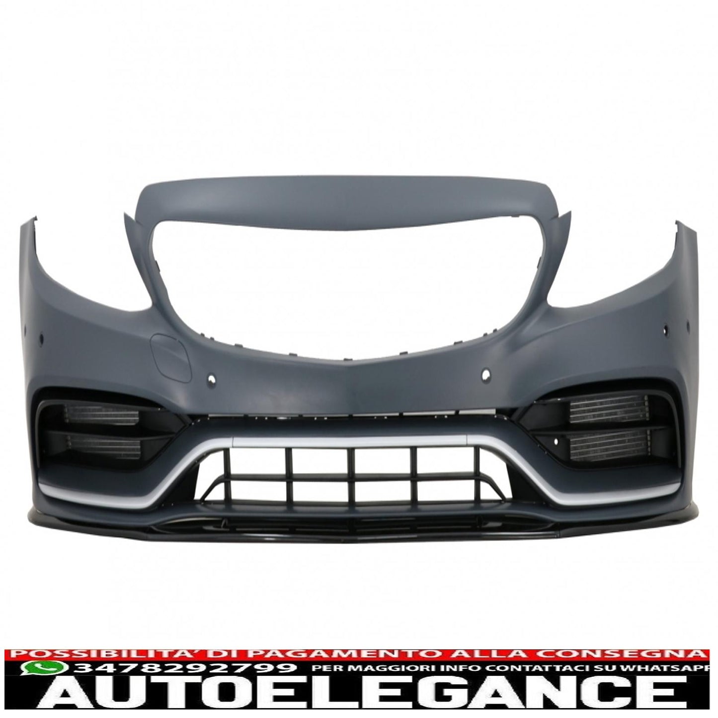 kit carrozzeria completo adatto per mercedes classe c w205 berlina (2014-2020) c63s edizione 1 design