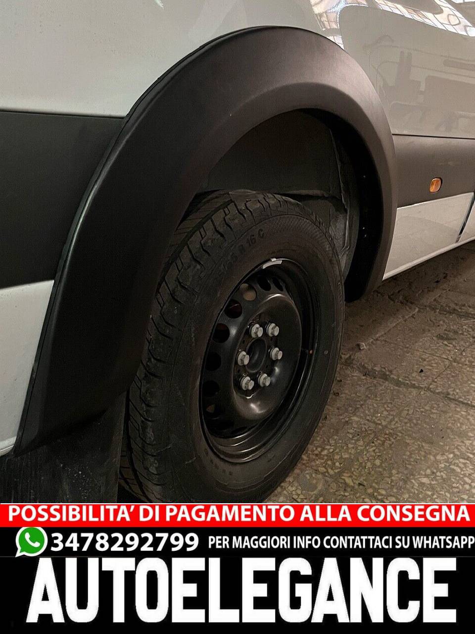 PARAFANGO adatto per Mercedes Sprinter W907 2018+