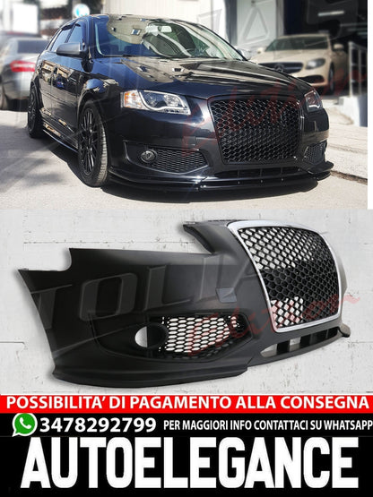 PARAURTI ANTERIORE ADATTO PER A3 8P 03-08 TIPO RS3