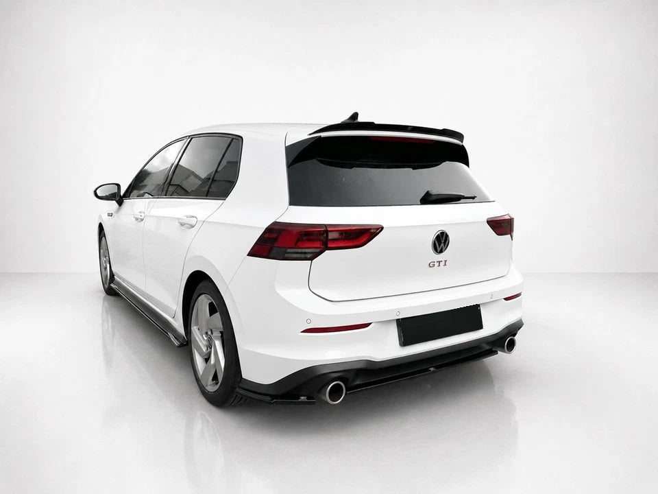 👉Prolunga Spoiler Tetto per VW Golf MK8 GTI GTD R 2019+ Nero Lucido👈