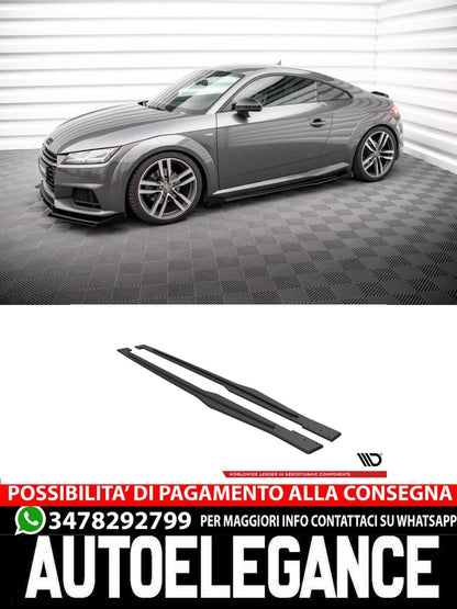 STREET PRO MINIGONNE LATERALI adatte per AUDI TT S / S-LINE 8V  (2014 - 2018)