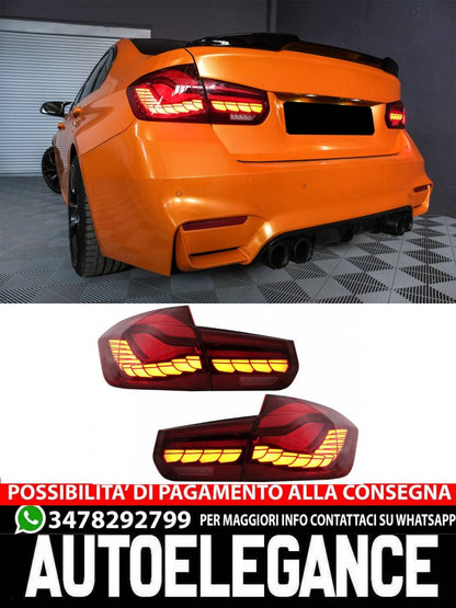 Conversione dei fanali posteriori OLED adatto per BMW Serie 3 F30 (2011-2019)