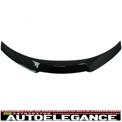 Trunk Spoiler Suitable for BMW 4 Series Coupe F32 (2013-up) M4 CSL Design Piano Black