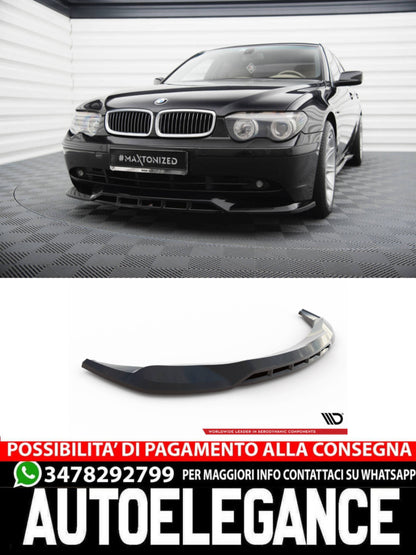 SPLITTER ANTERIORE ADATTO PER BMW 7 E65  (2001-2005)