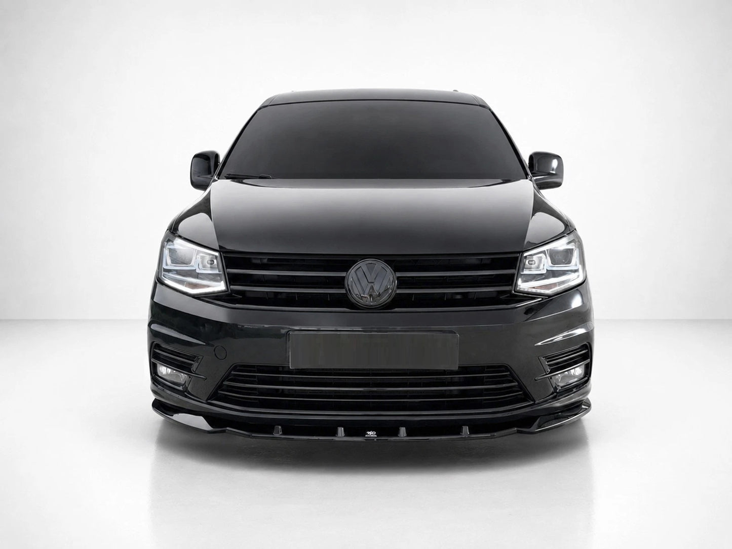 👉Splitter anteriore V.2 per Volkswagen Caddy MK4 2015-2020 in ABS nero lucido👈
