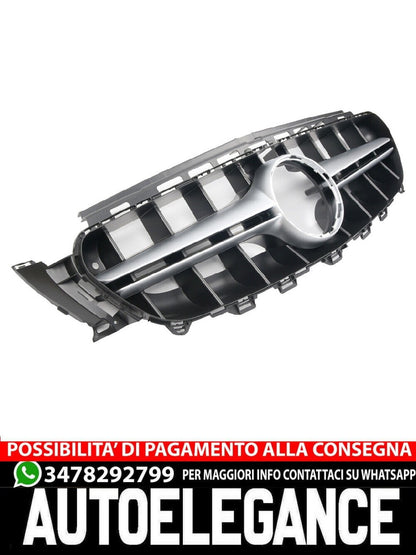 Griglia sportiva per Mercedes W213 C238 E63 AMG ARGENTO