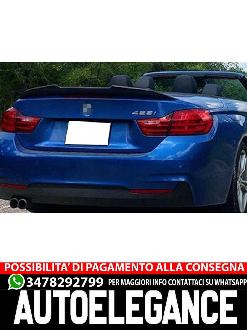 SPOILER suitable for BMW 4 F33 2013-2020
