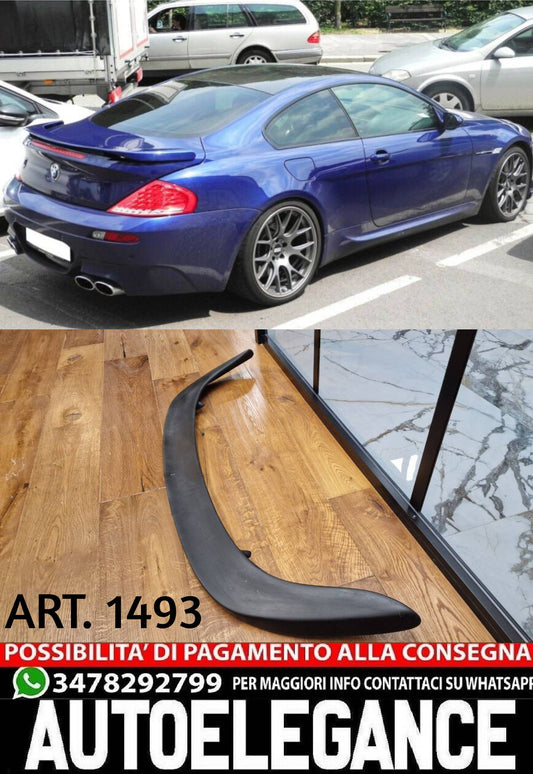 SPOILER SUITABLE FOR BMW 6 SERIES E63 E64 03-10 TUNING LOOK RAW SPORTY DESIGN 
