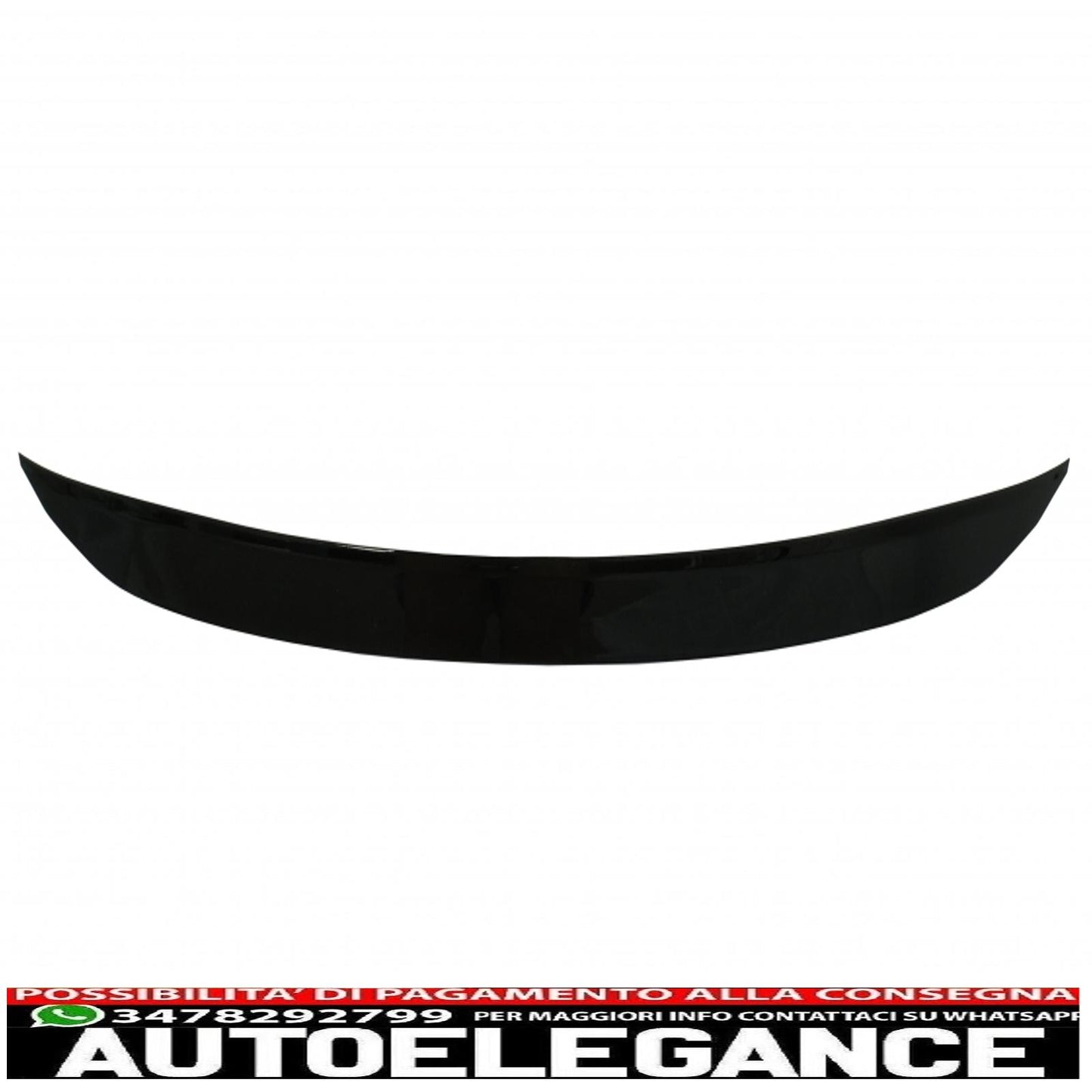spoiler posteriore sul tetto adatto per mercedes glc x253 suv (2015-up) pianoforte nero