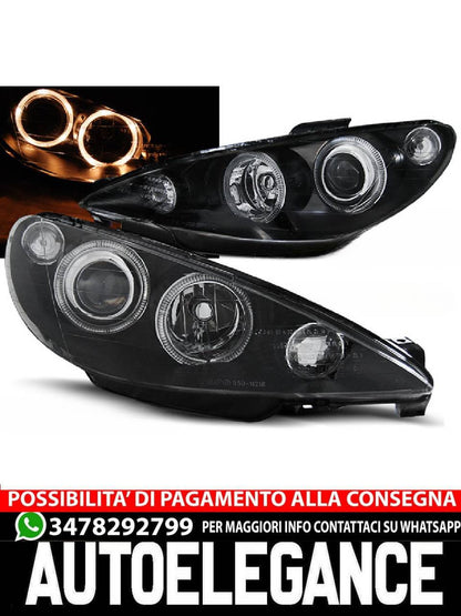PEUGEOT 206 02-ANGEL EYES BLACK 