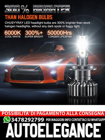 For Mazda 5 2007 2008 2009 -4x 9005 H7 LED Headlight H11 Fog Light Bulbs 6pcs 