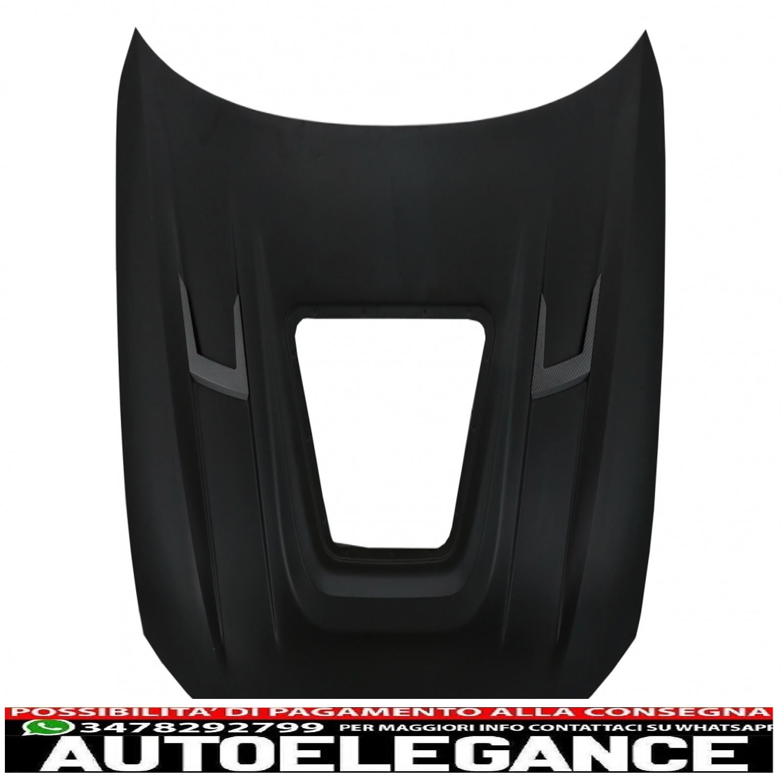 cofano cofano con copertura motore adatto per audi a6 c7 4g (2012-2018) gt design AUTOELEGANCERICAMBI