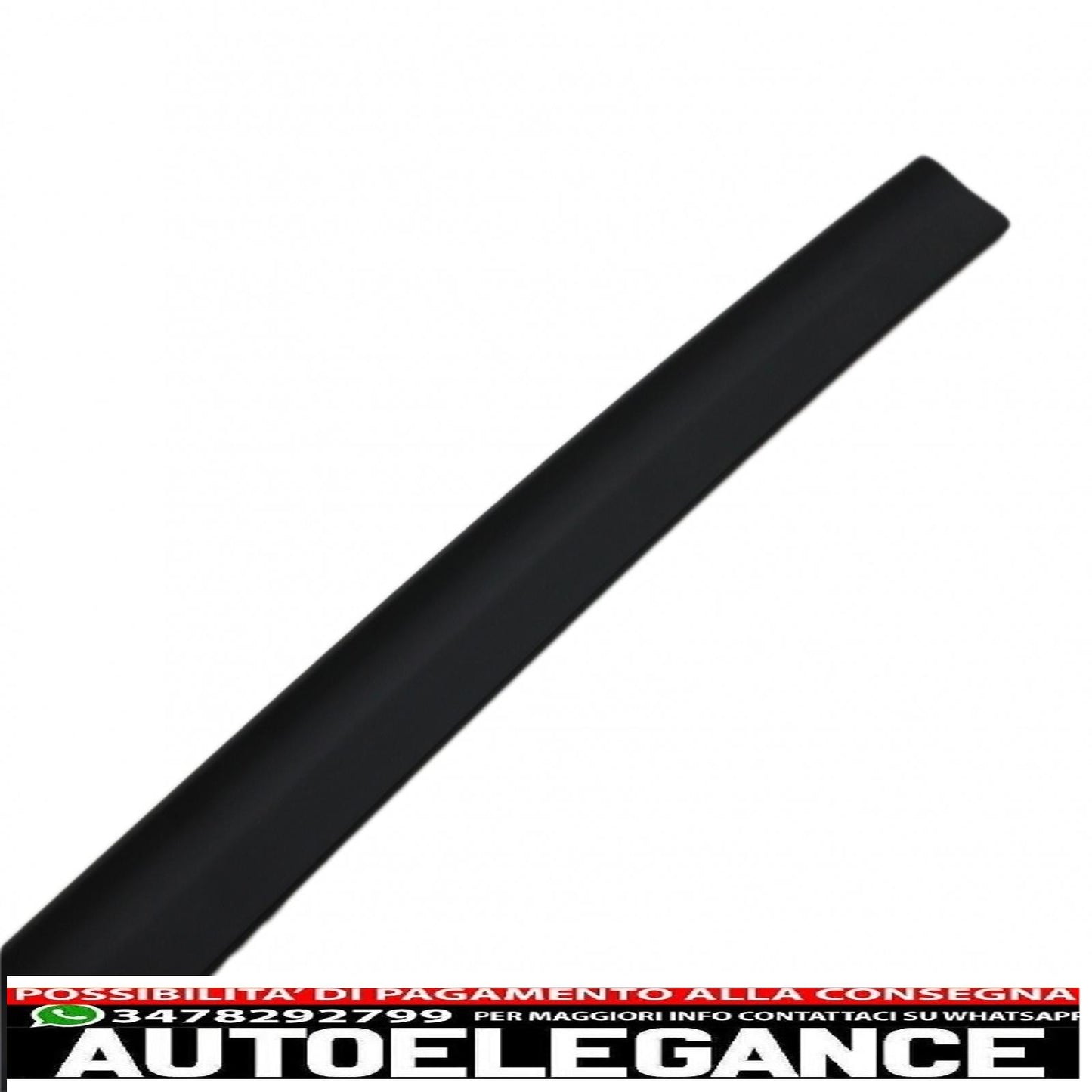 slim trunk spoiler suitable for mercedes e class w210 (1996-2002) sedan black