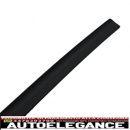 slim trunk spoiler suitable for mercedes e class w210 (1996-2002) sedan black