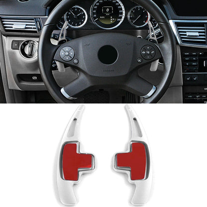 Gear Shift Lever Extension Aluminum Silver for Mercedes ML W166 W251 SLK R172