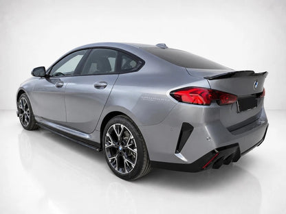 👉Gonne laterali estensioni V1 BMW2 GranCoupé F74 M-Pack/M235i ABS nero lucido👈