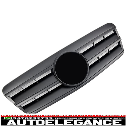 Sports grill radiator grille suitable for mercedes w208/c208/a208 clk matt black - show original titleoriginal textgrill sport kühlergrill fits for mercedes w208/c208/a208 clk matt schwarz