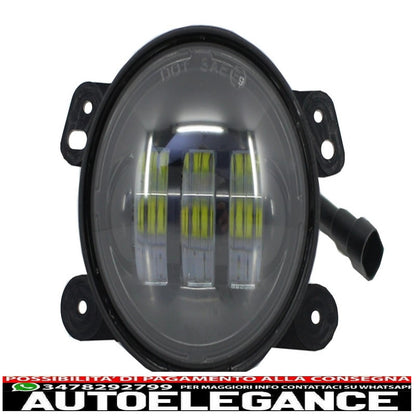 4 inch full led fog lights fit for Jeep Wrangler JK TJ LJ (2007-2017)