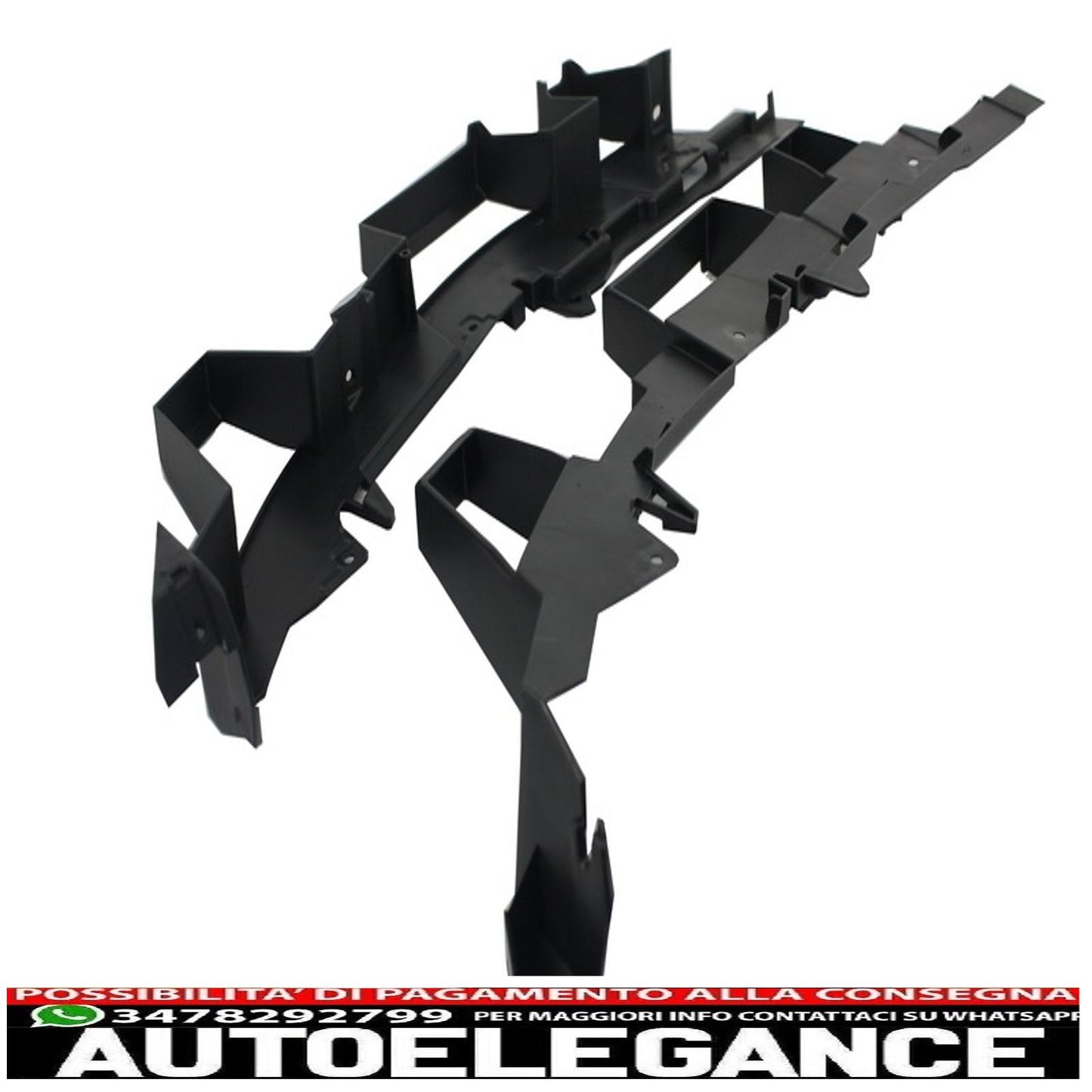 Pannello di supporto interno paraurti anteriore fari led drl staffa adatto per Land Range Rover Sport L320 (2005-2013)