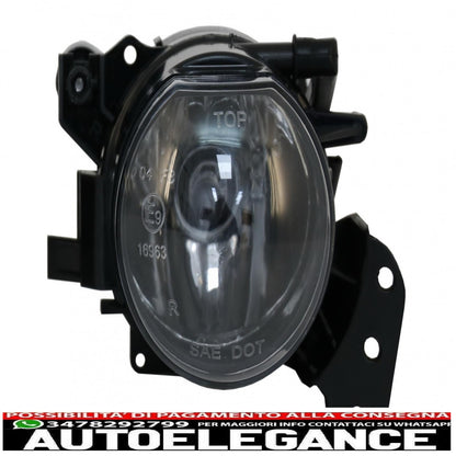 fog lights suitable for bmw 3 series e90 e91 e92 5 series e60 e61 only transparent bumper m-technik m design