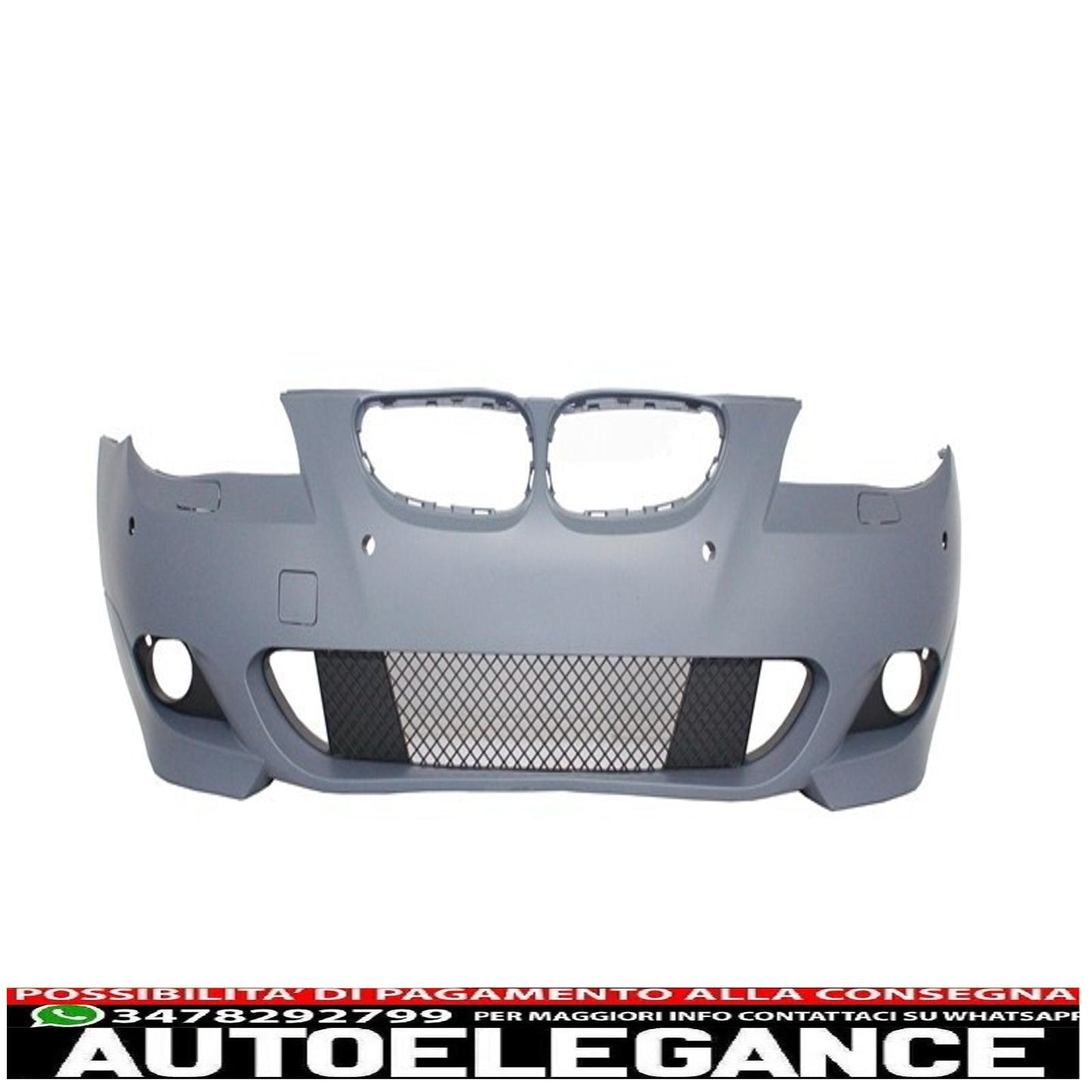 body kit suitable for bmw 5 series e60 (2003-2007) m-technik look spoiler trunk pdc 24mm