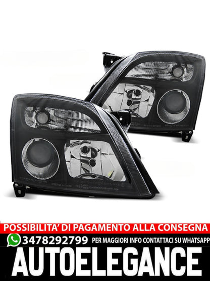 HEADLIGHTS SUITABLE FOR OPEL VECTRA C 04.02-08.05 BLACK 