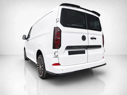 👉Splitter posteriore per Volkswagen Transporter T7 ABS nero lucido👈