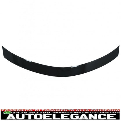 trunk spoiler suitable for mercedes c class w204 (2007-2014) piano black