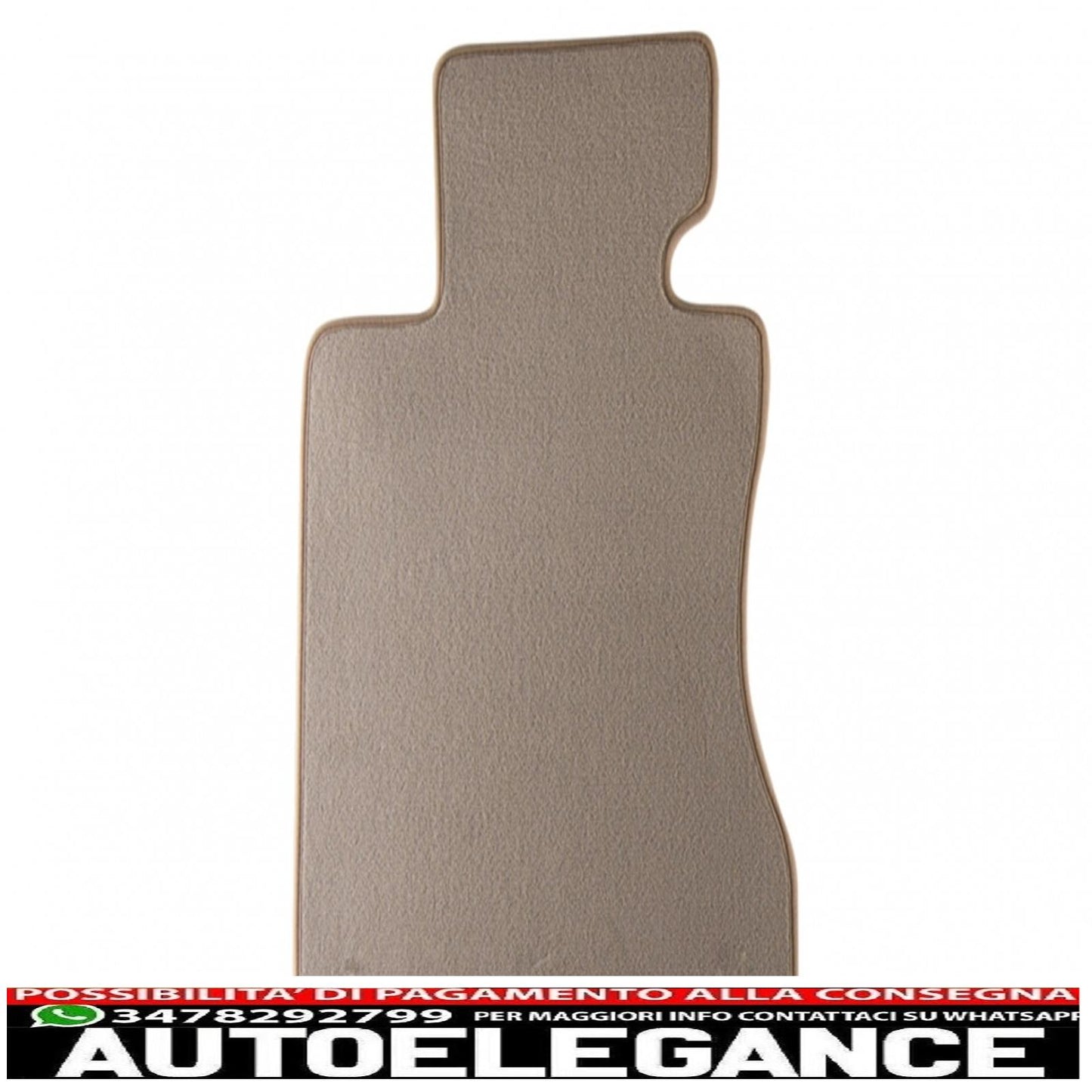 beige mat suitable for bmw 5er (e60) 06/2003-02/2010, 5er (e61) touring 05/2004-08/2010
