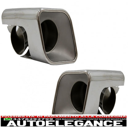 exhaust muffler tips suitable for range rover sport (2005-2013) l320 autobiography design suitable for diesel