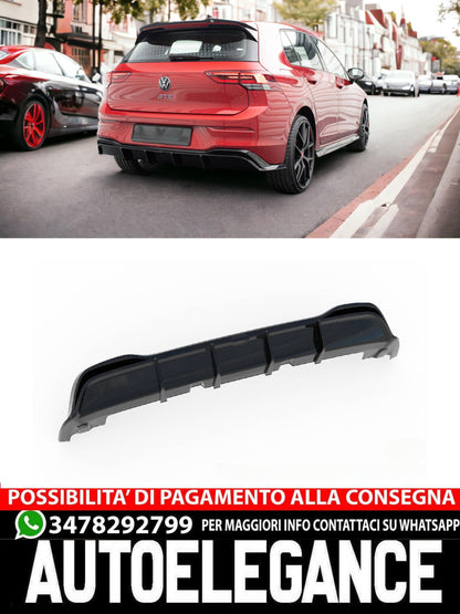 DIFFUSORE ADATTO PER VOLKSWAGEN GOLF GTE MK8