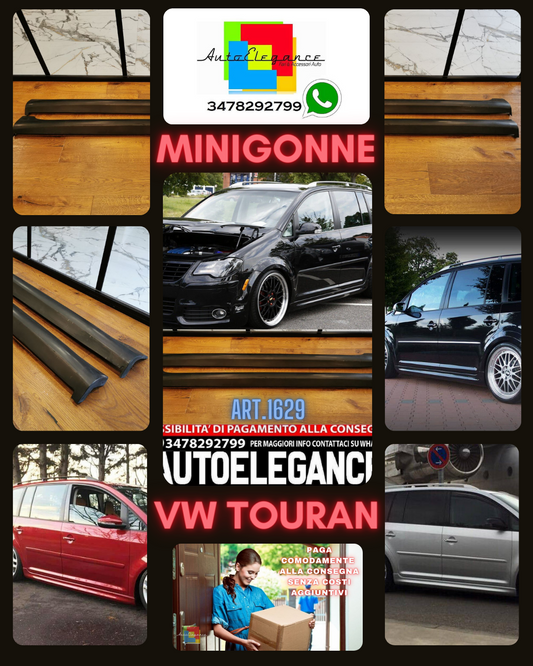 SKIRTS SUITABLE FOR VW TOURAN 2003-2010 TUNING LOOK ROUGH SPORTS DESIGN 