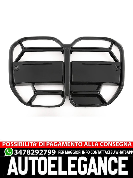 SUITABLE FOR BMW 4 SERIES G22 G23 SPORT GRILLE CS MATT BLACK 