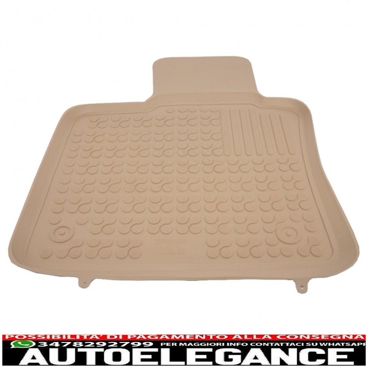 Beige rubber mat suitable for bmw x5 f15 2013-, x6 f16 2014-